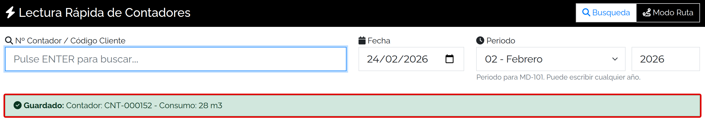 Lectura guardada