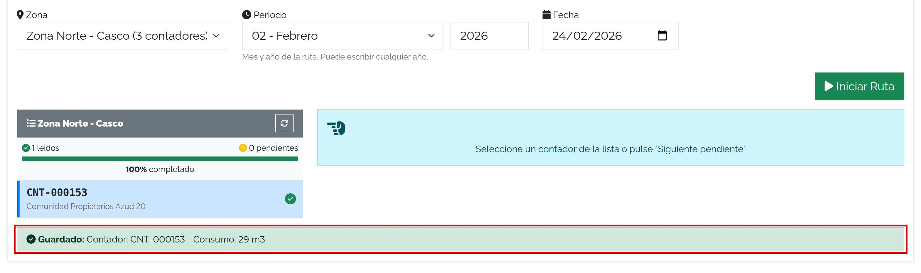 Lectura guardada