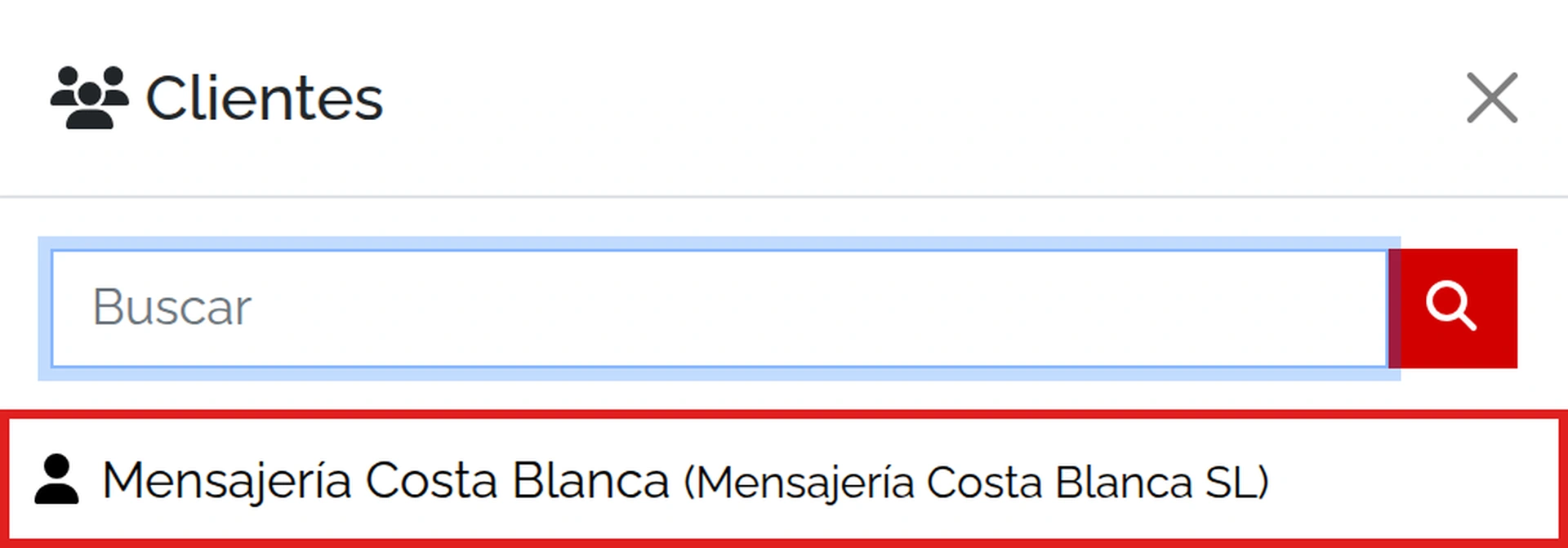 Un presupuesto desde los menús