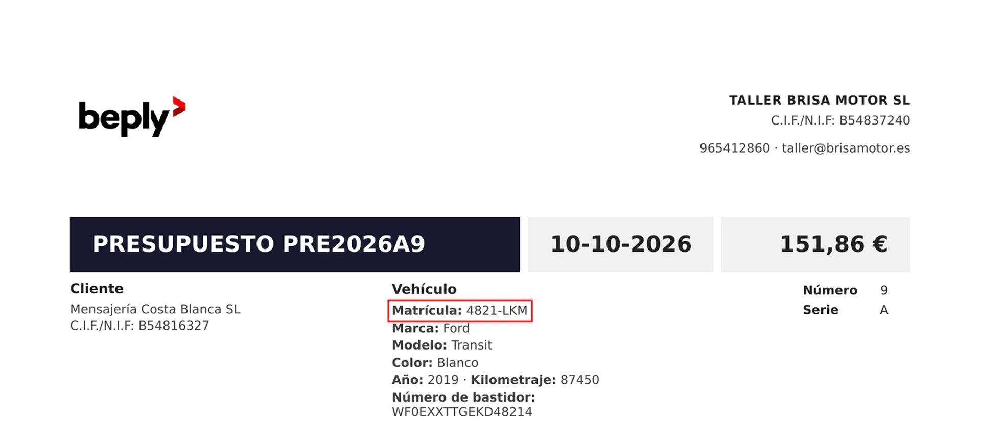La propuesta en PDF