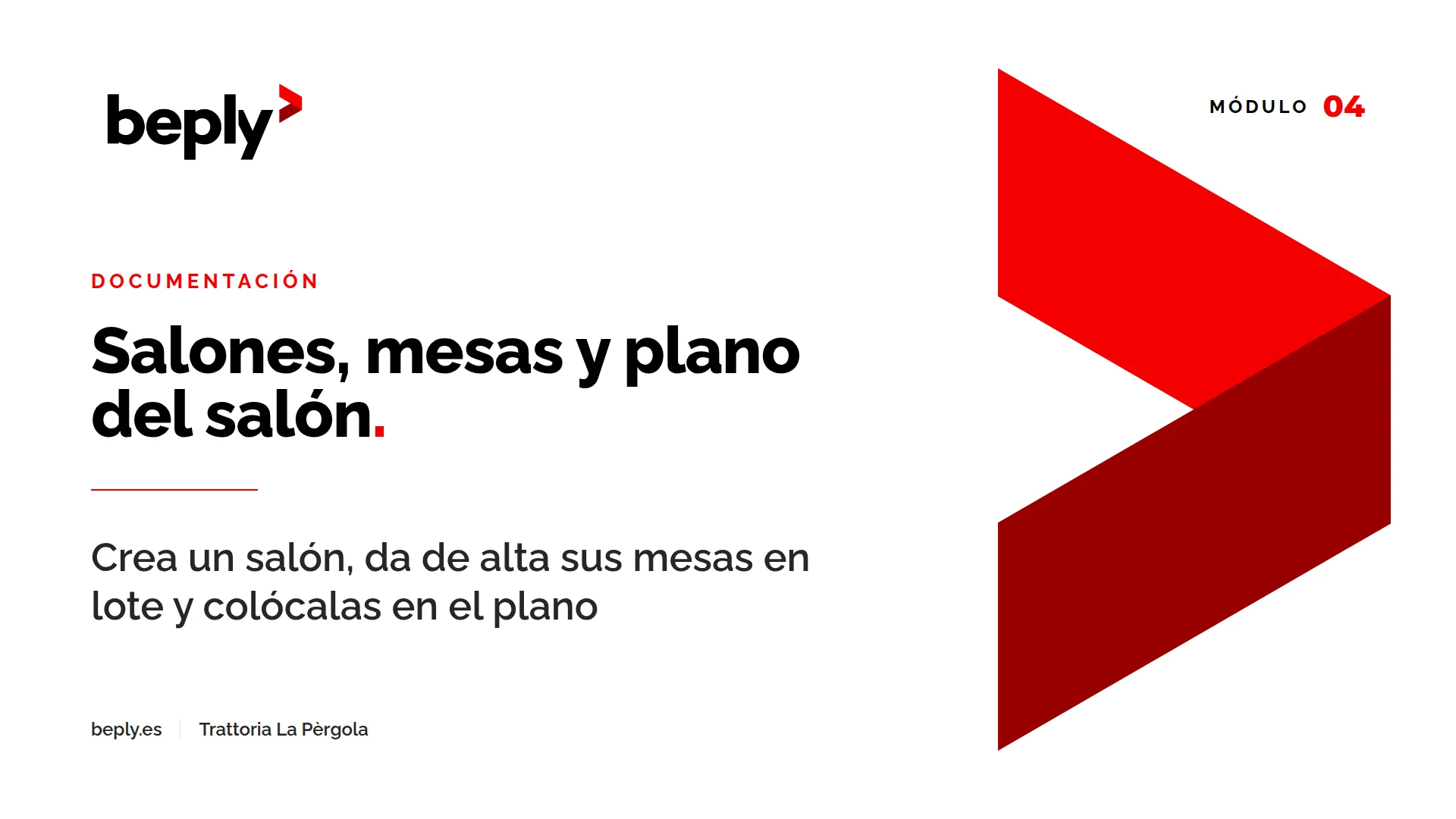 Portada del vídeo «Salones, mesas y plano del salón»