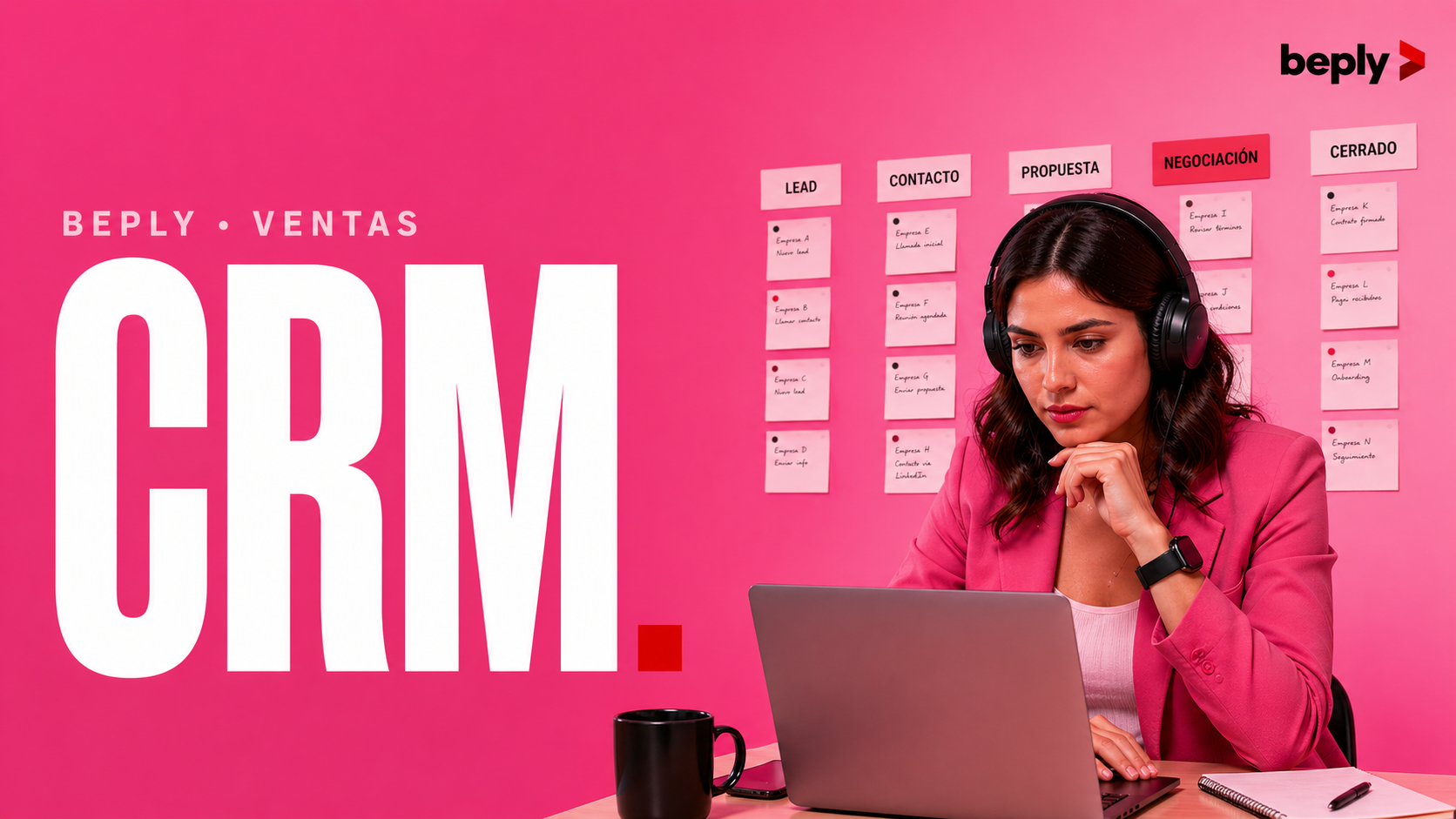 CRM con seguimiento de oportunidades