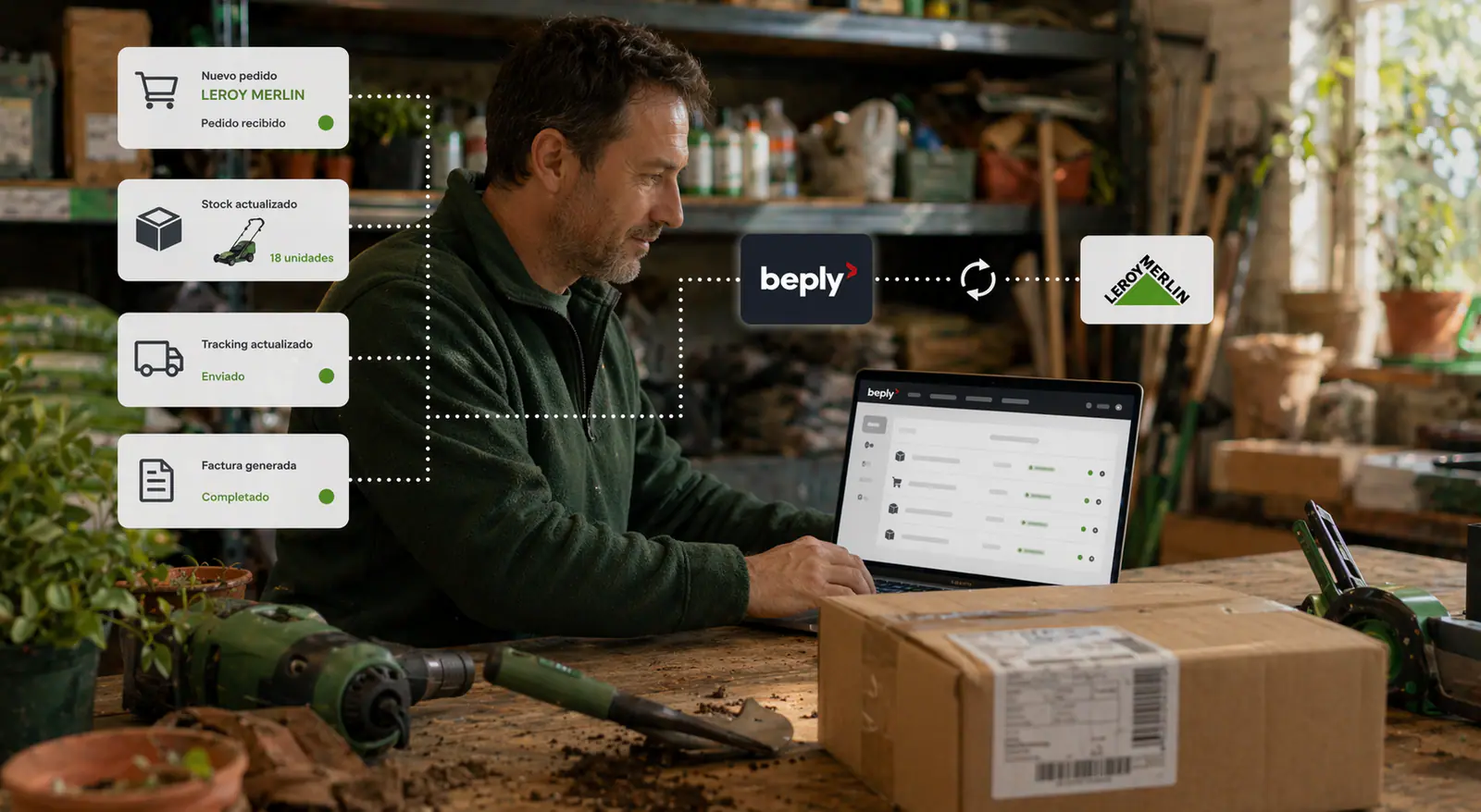 Integración Leroy Merlin con Beply