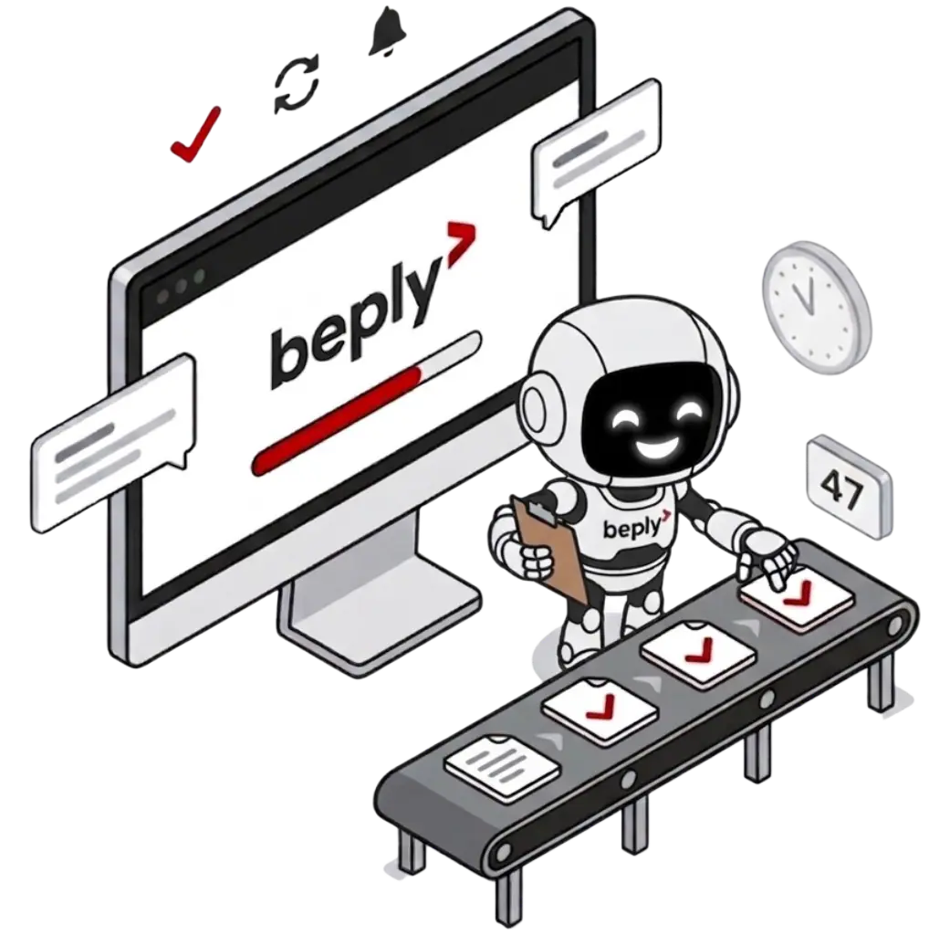 Bep, la IA de Beply, trabaja mientras los clientes duermen