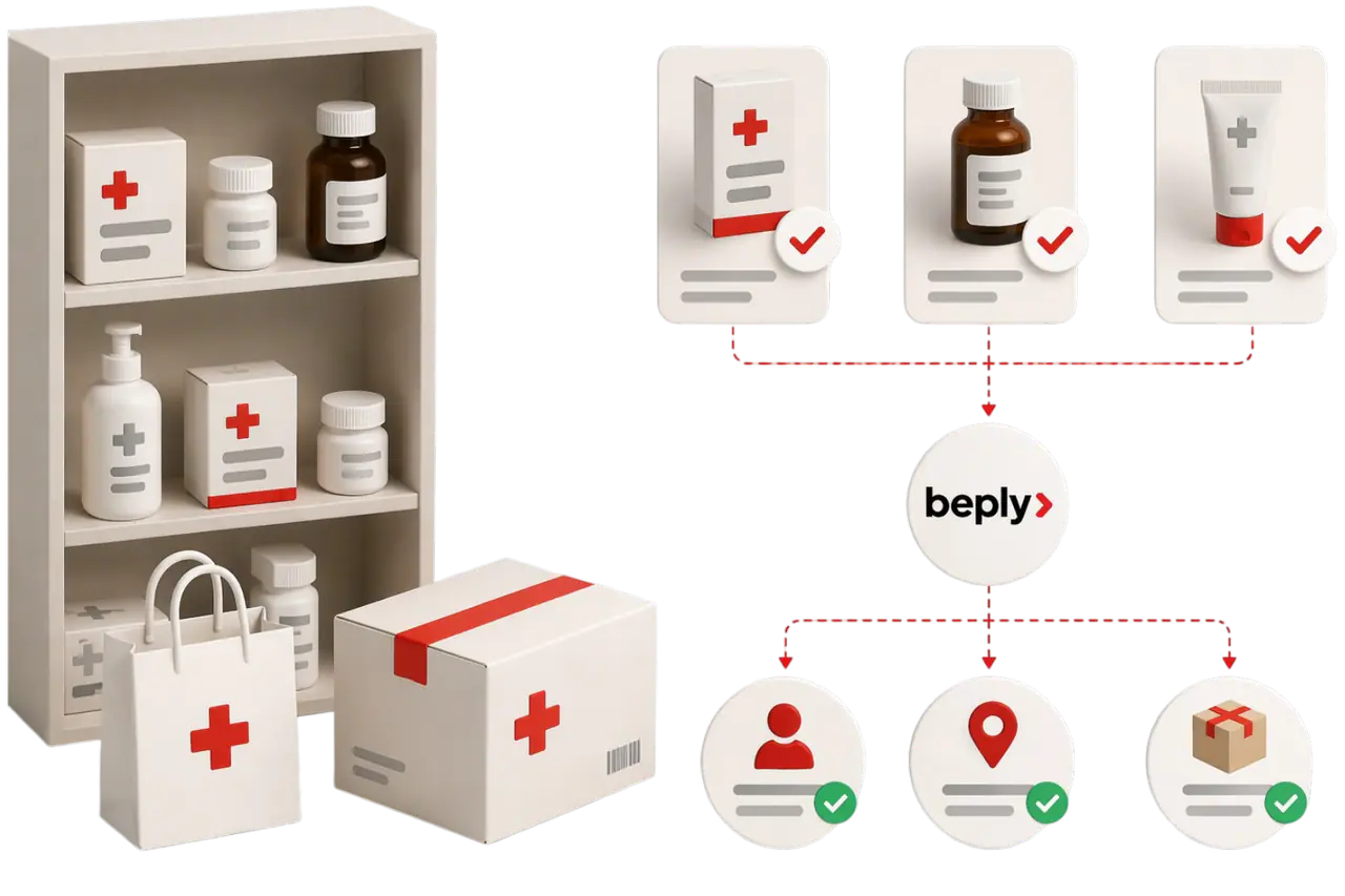 Pedidos de farmacia sin intervención manual